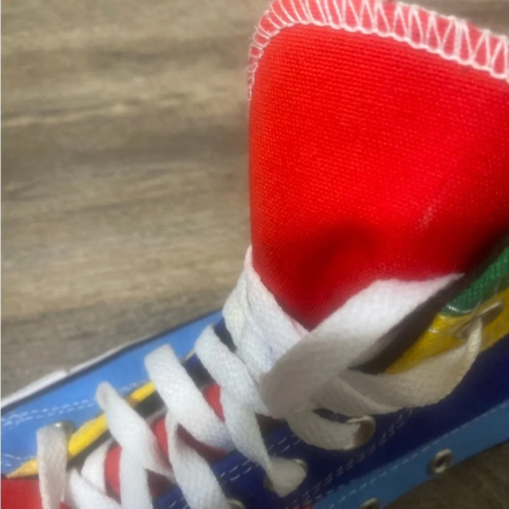 CONVERSE Patchwork high top sneakers - Picture 9 of 9